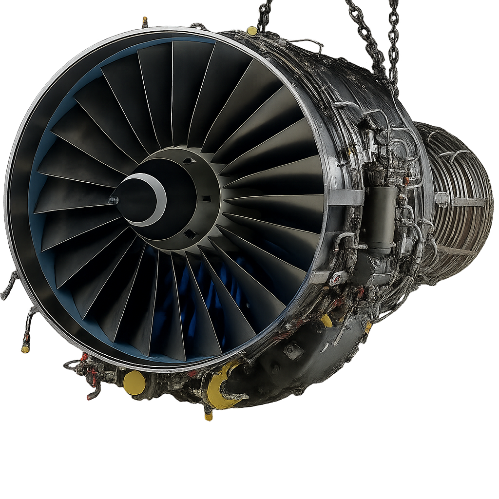 Rolls-Royce aircraft engine example illustrating the ‘Power by the Hour’ uptime-based service model where customers pay for engine availability, not repairs.