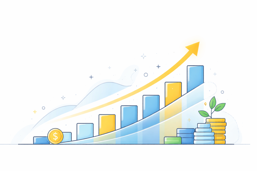 service revenue and business growth