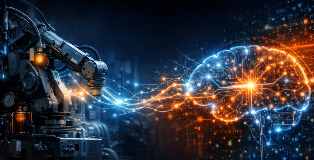 IT OT integration in manufacturing connecting machine data with aftermarket service operations